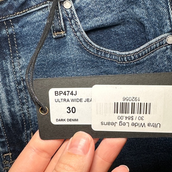 Just Black Denim Ultra Wide Leg Women’s Jeans - Picture 8 of 14